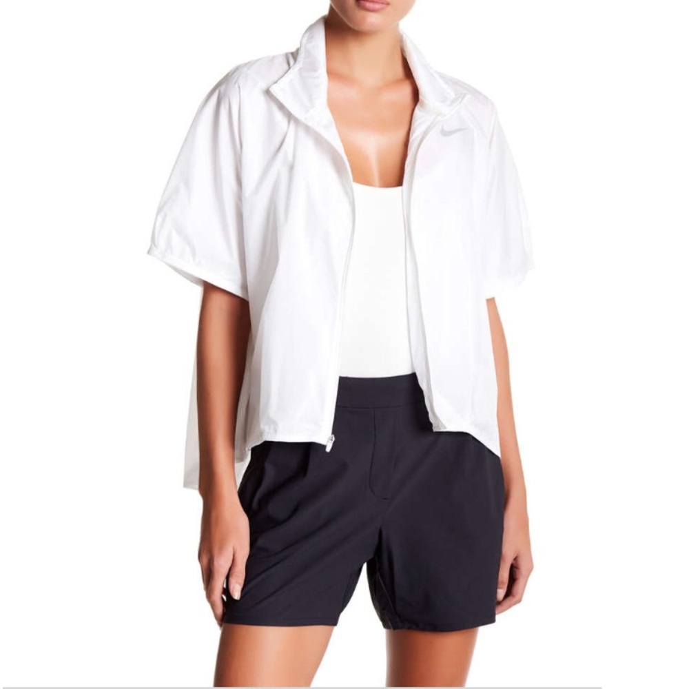 Nike Transparent Short Sleeve Windbreaker